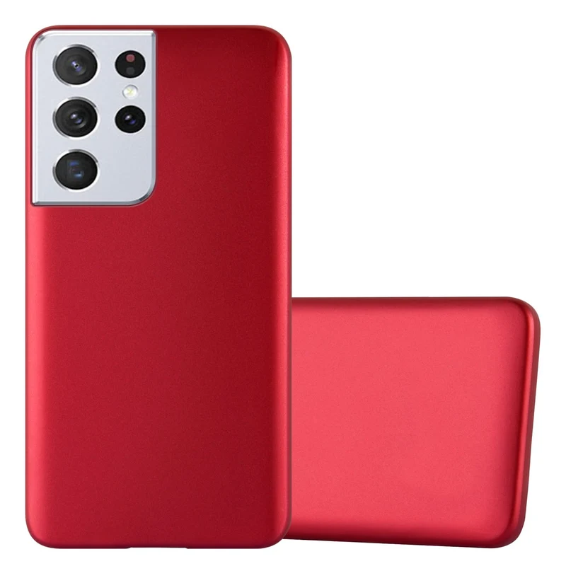 Cadorabo Hülle kompatibel mit Samsung Galaxy S22 ULTRA Schutzhülle aus flexiblem TPU Silikon