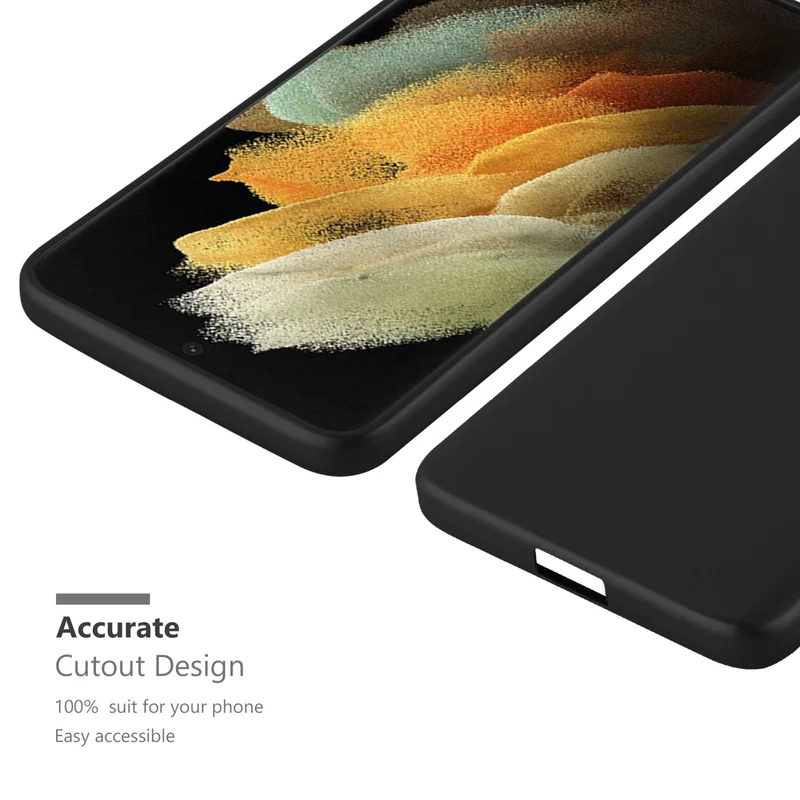 Cadorabo Hülle kompatibel mit Samsung Galaxy S22 ULTRA Schutzhülle aus flexiblem TPU Silikon
