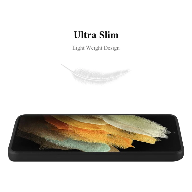 Cadorabo Hülle kompatibel mit Samsung Galaxy S22 ULTRA Schutzhülle aus flexiblem TPU Silikon