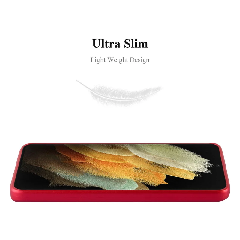 Cadorabo Hülle kompatibel mit Samsung Galaxy S22 ULTRA Schutzhülle aus flexiblem TPU Silikon