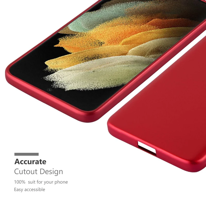 Cadorabo Hülle kompatibel mit Samsung Galaxy S22 ULTRA Schutzhülle aus flexiblem TPU Silikon