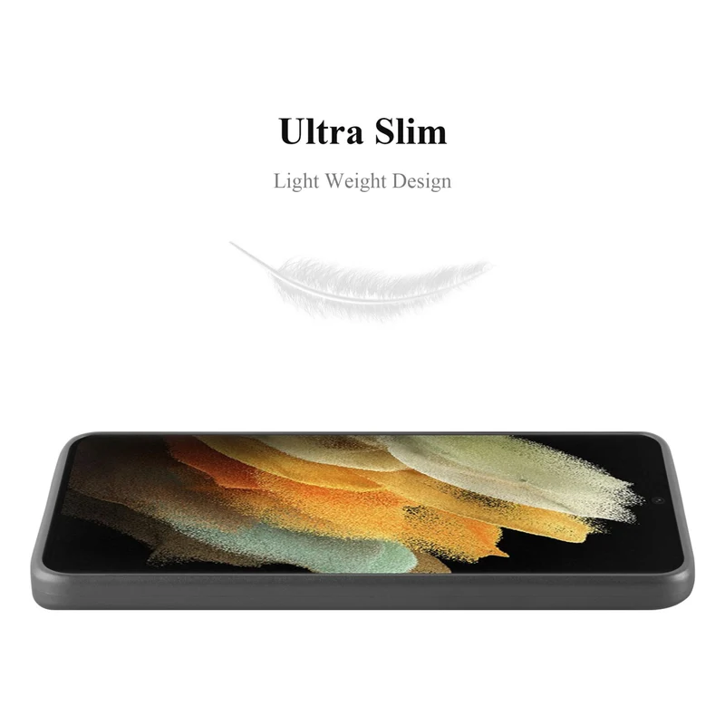 Cadorabo Hülle kompatibel mit Samsung Galaxy S22 ULTRA Schutzhülle aus flexiblem TPU Silikon