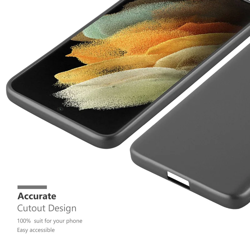 Cadorabo Hülle kompatibel mit Samsung Galaxy S22 ULTRA Schutzhülle aus flexiblem TPU Silikon