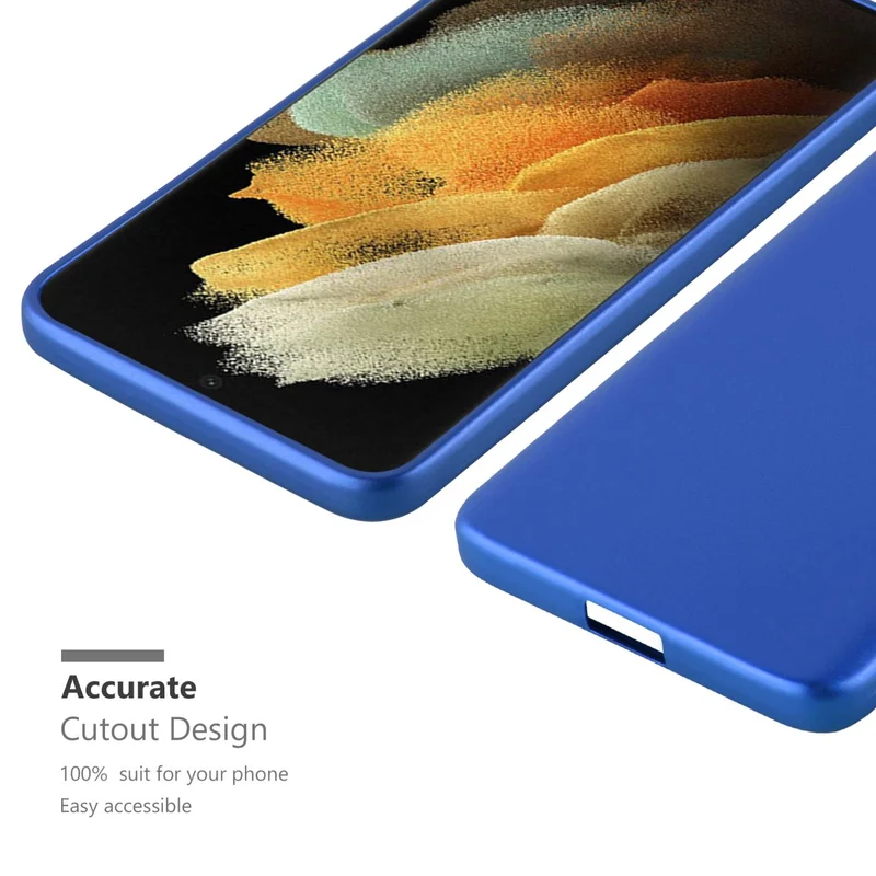 Cadorabo Hülle kompatibel mit Samsung Galaxy S22 ULTRA Schutzhülle aus flexiblem TPU Silikon