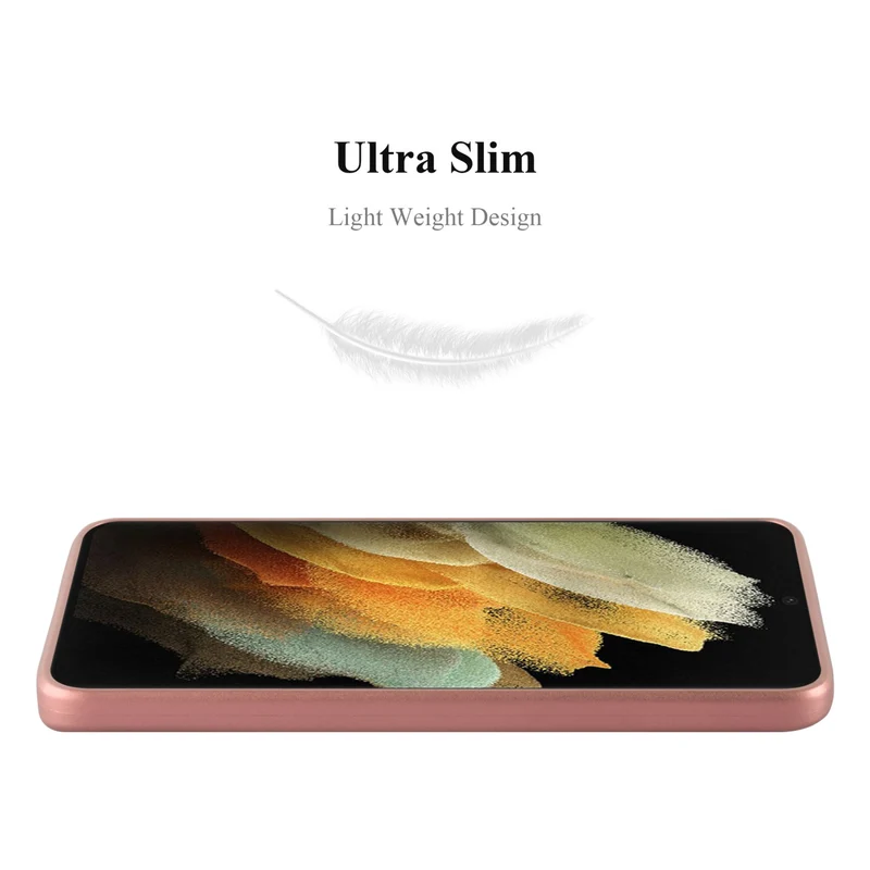 Cadorabo Hülle kompatibel mit Samsung Galaxy S22 ULTRA Schutzhülle aus flexiblem TPU Silikon