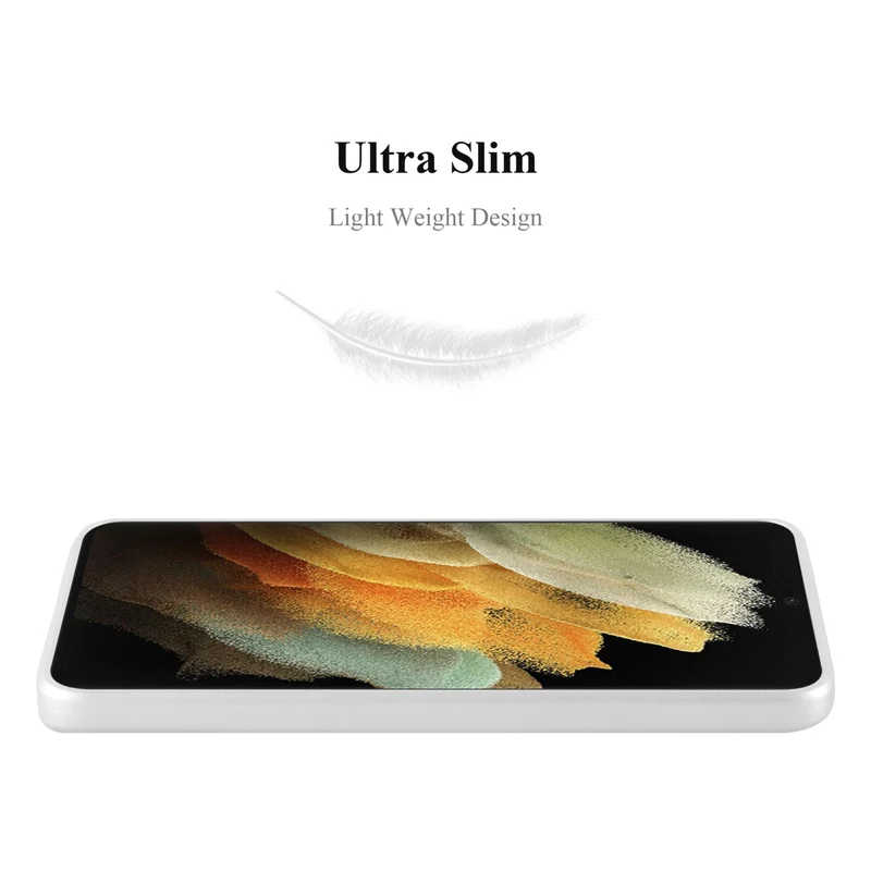 Cadorabo Hülle kompatibel mit Samsung Galaxy S22 ULTRA Schutzhülle aus flexiblem TPU Silikon