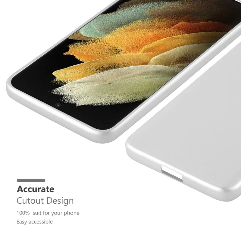 Cadorabo Hülle kompatibel mit Samsung Galaxy S22 ULTRA Schutzhülle aus flexiblem TPU Silikon