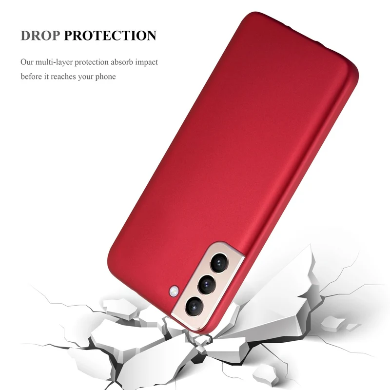 Cadorabo Hülle kompatibel mit Samsung Galaxy S22 PLUS Schutzhülle aus flexiblem TPU Silikon