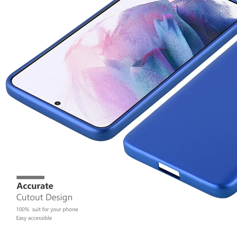 Cadorabo Hülle kompatibel mit Samsung Galaxy S22 Schutzhülle aus flexiblem TPU Silikon