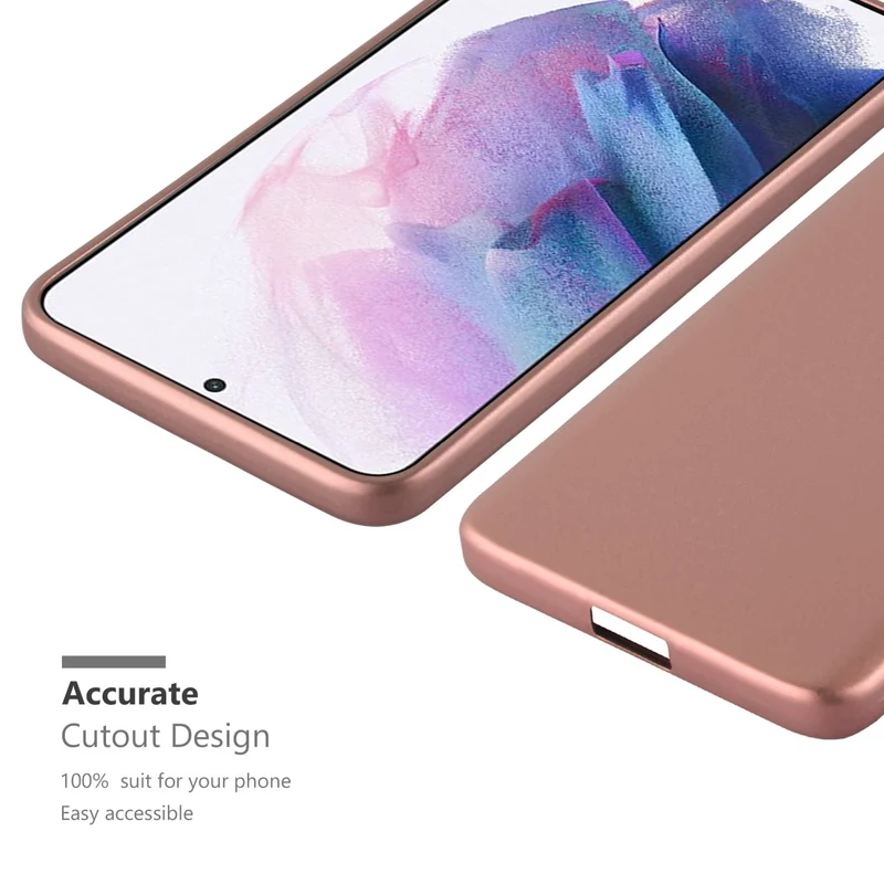 Cadorabo Hülle kompatibel mit Samsung Galaxy S22 Schutzhülle aus flexiblem TPU Silikon