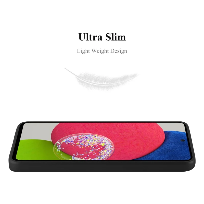 Cadorabo Hülle kompatibel mit Samsung Galaxy A52 (4G / 5G) / A52s Schutzhülle aus flexiblem TPU Silikon