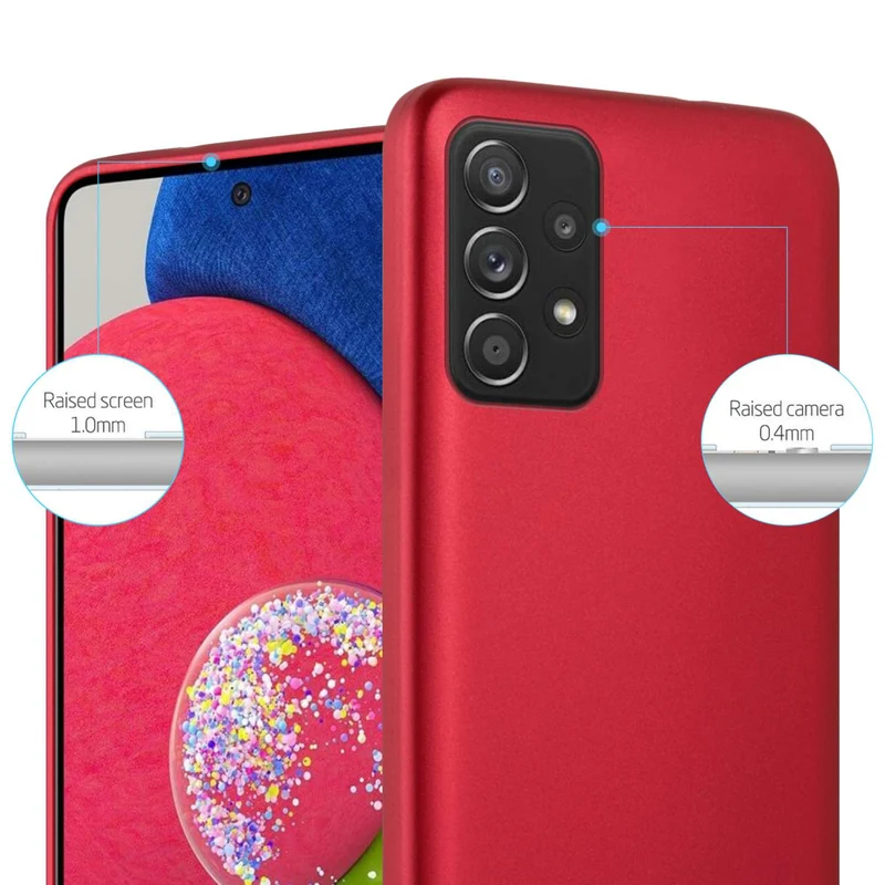 Cadorabo Hülle kompatibel mit Samsung Galaxy A52 (4G / 5G) / A52s Schutzhülle aus flexiblem TPU Silikon