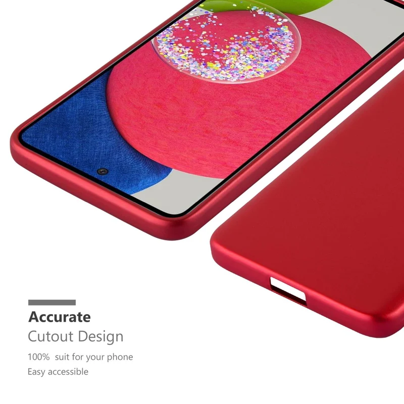 Cadorabo Hülle kompatibel mit Samsung Galaxy A52 (4G / 5G) / A52s Schutzhülle aus flexiblem TPU Silikon