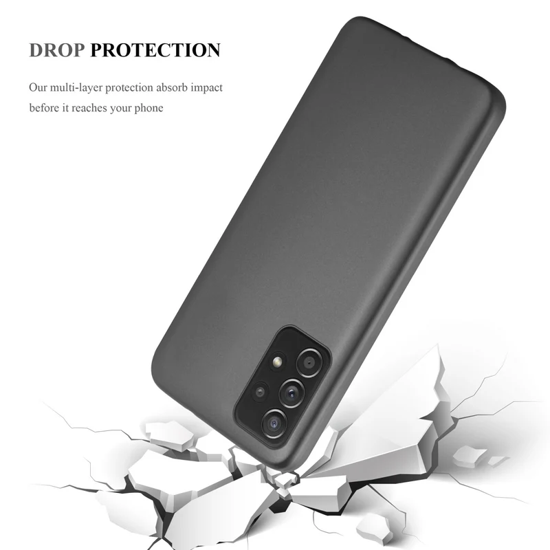 Cadorabo Hülle kompatibel mit Samsung Galaxy A52 (4G / 5G) / A52s Schutzhülle aus flexiblem TPU Silikon