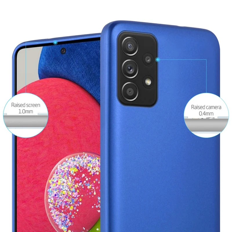 Cadorabo Hülle kompatibel mit Samsung Galaxy A52 (4G / 5G) / A52s Schutzhülle aus flexiblem TPU Silikon
