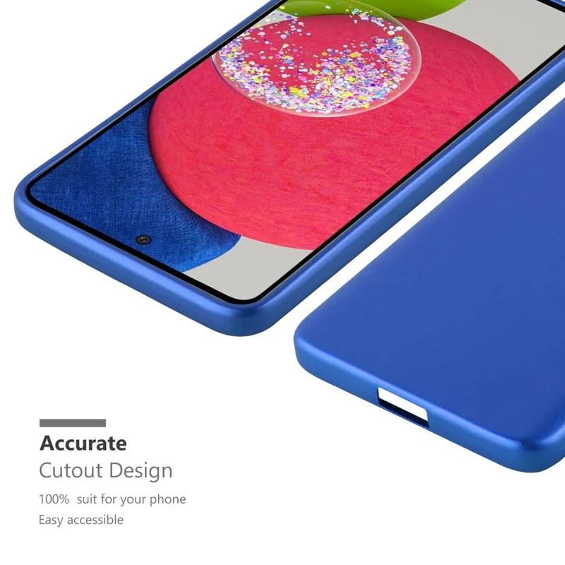 Cadorabo Hülle kompatibel mit Samsung Galaxy A52 (4G / 5G) / A52s Schutzhülle aus flexiblem TPU Silikon