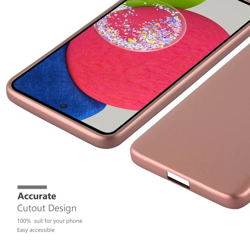 Cadorabo Hülle kompatibel mit Samsung Galaxy A52 (4G / 5G) / A52s Schutzhülle aus flexiblem TPU Silikon