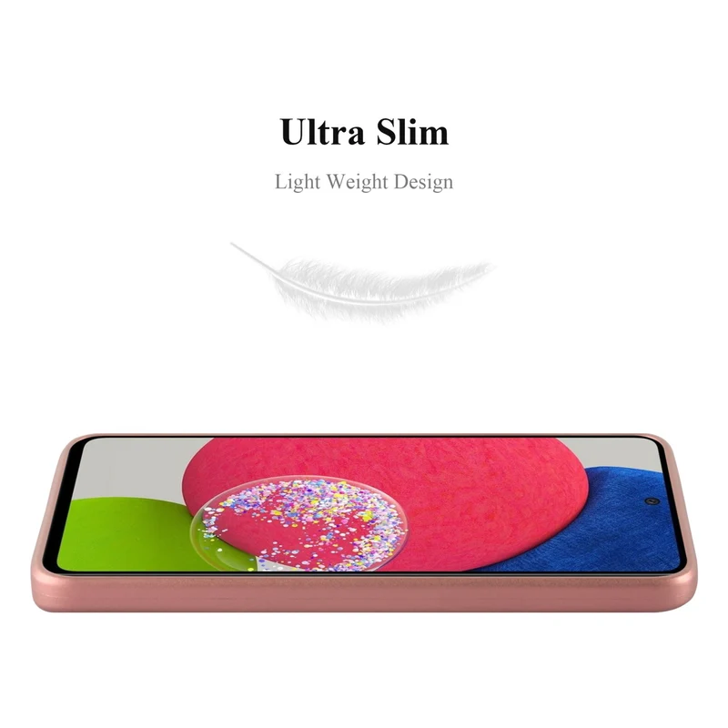 Cadorabo Hülle kompatibel mit Samsung Galaxy A52 (4G / 5G) / A52s Schutzhülle aus flexiblem TPU Silikon
