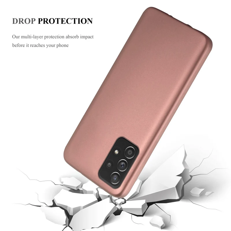 Cadorabo Hülle kompatibel mit Samsung Galaxy A52 (4G / 5G) / A52s Schutzhülle aus flexiblem TPU Silikon