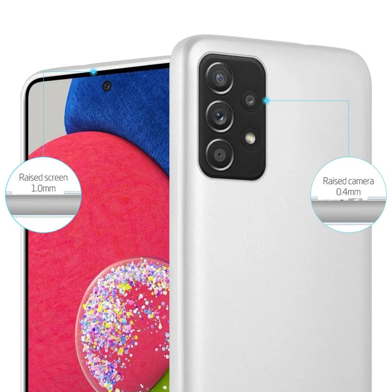 Cadorabo Hülle kompatibel mit Samsung Galaxy A52 (4G / 5G) / A52s Schutzhülle aus flexiblem TPU Silikon