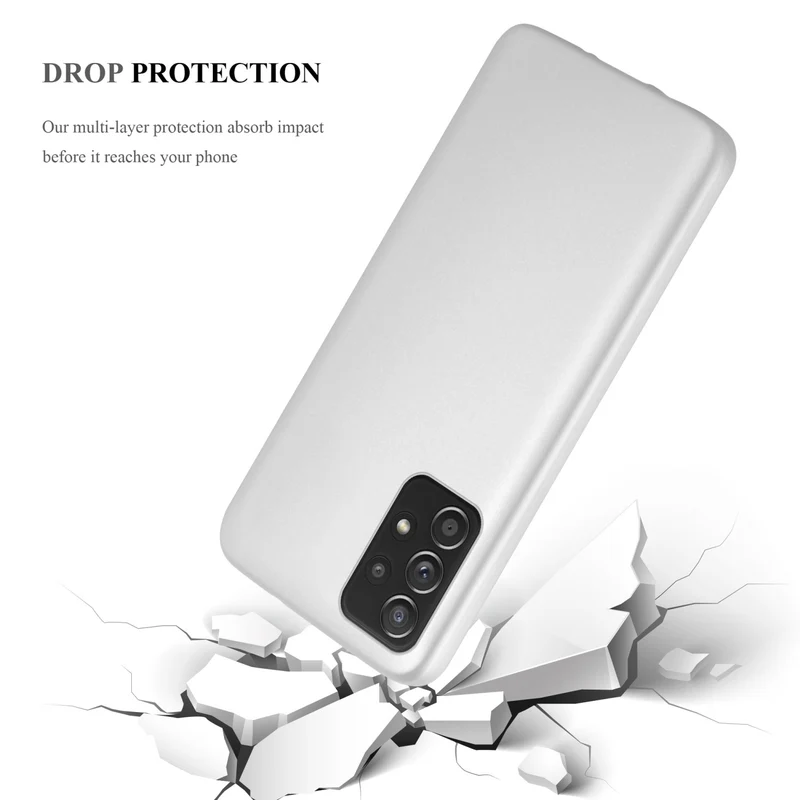Cadorabo Hülle kompatibel mit Samsung Galaxy A52 (4G / 5G) / A52s Schutzhülle aus flexiblem TPU Silikon