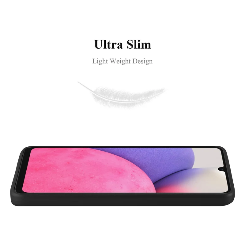 Cadorabo Hülle kompatibel mit Samsung Galaxy A33 5G Schutzhülle aus flexiblem TPU Silikon
