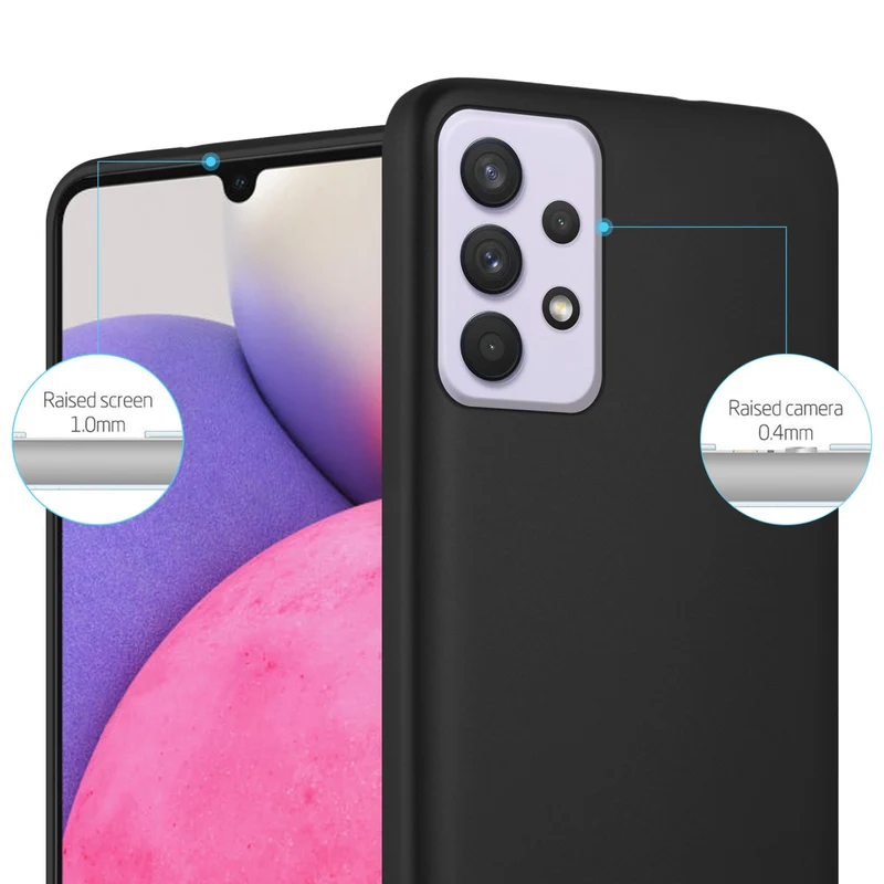 Cadorabo Hülle kompatibel mit Samsung Galaxy A33 5G Schutzhülle aus flexiblem TPU Silikon