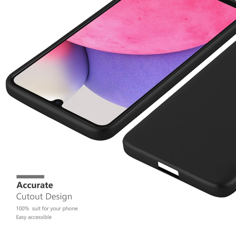 Cadorabo Hülle kompatibel mit Samsung Galaxy A33 5G Schutzhülle aus flexiblem TPU Silikon
