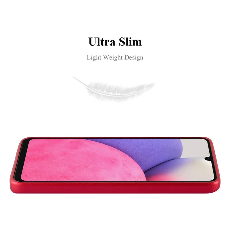 Cadorabo Hülle kompatibel mit Samsung Galaxy A33 5G Schutzhülle aus flexiblem TPU Silikon