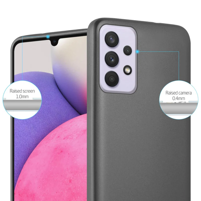 Cadorabo Hülle kompatibel mit Samsung Galaxy A33 5G Schutzhülle aus flexiblem TPU Silikon