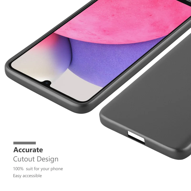 Cadorabo Hülle kompatibel mit Samsung Galaxy A33 5G Schutzhülle aus flexiblem TPU Silikon