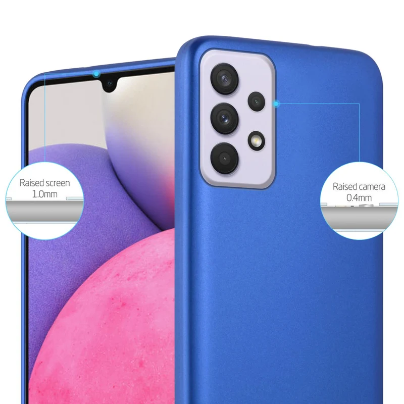 Cadorabo Hülle kompatibel mit Samsung Galaxy A33 5G Schutzhülle aus flexiblem TPU Silikon
