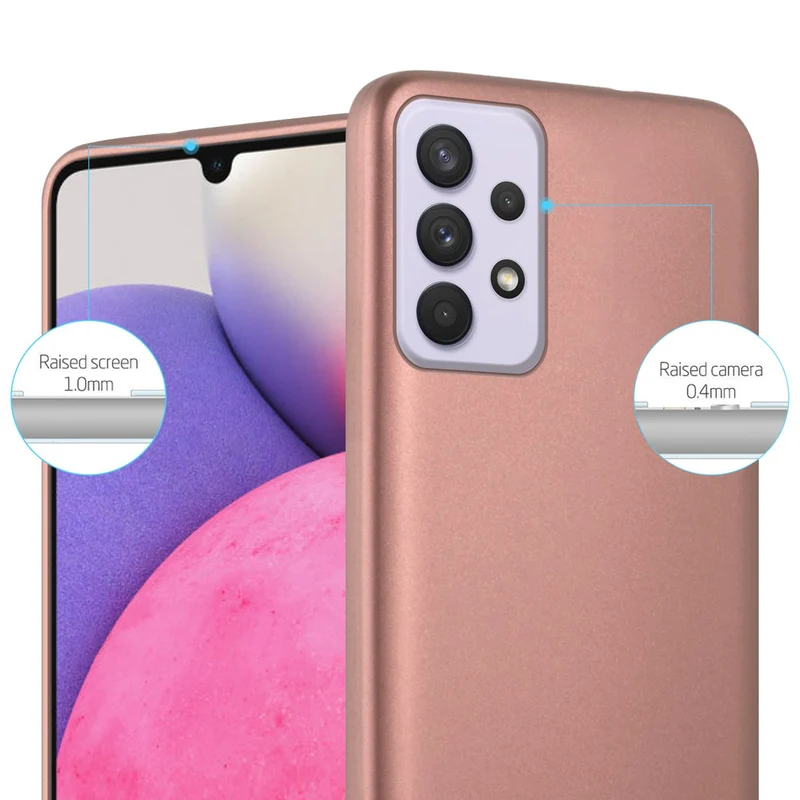 Cadorabo Hülle kompatibel mit Samsung Galaxy A33 5G Schutzhülle aus flexiblem TPU Silikon