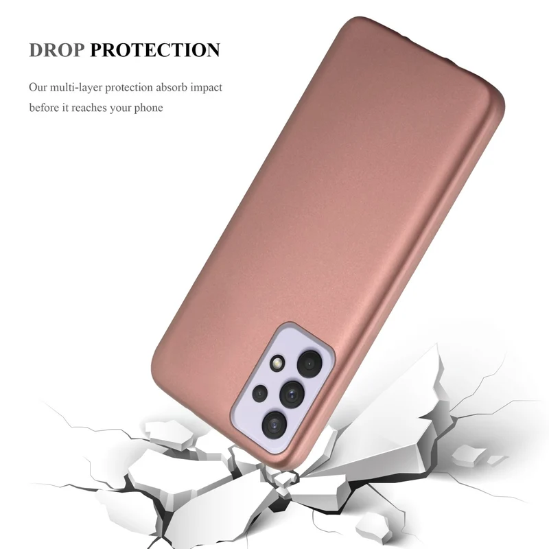 Cadorabo Hülle kompatibel mit Samsung Galaxy A33 5G Schutzhülle aus flexiblem TPU Silikon
