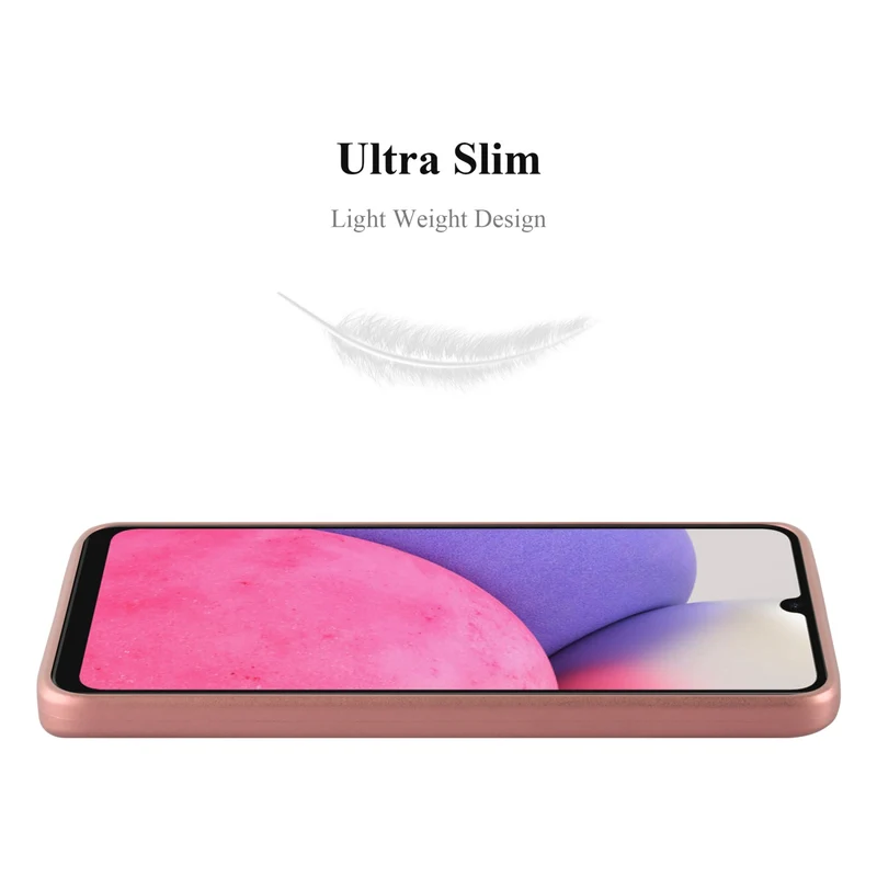 Cadorabo Hülle kompatibel mit Samsung Galaxy A33 5G Schutzhülle aus flexiblem TPU Silikon
