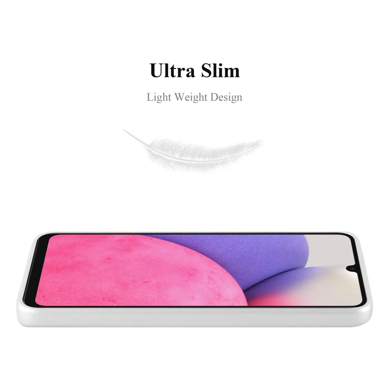 Cadorabo Hülle kompatibel mit Samsung Galaxy A33 5G Schutzhülle aus flexiblem TPU Silikon