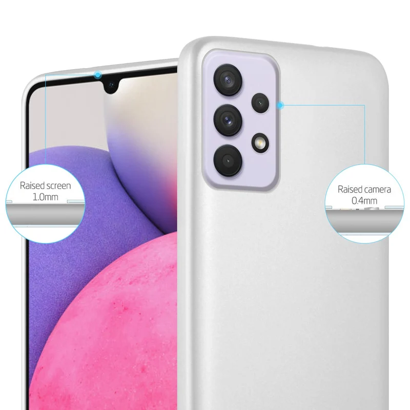 Cadorabo Hülle kompatibel mit Samsung Galaxy A33 5G Schutzhülle aus flexiblem TPU Silikon