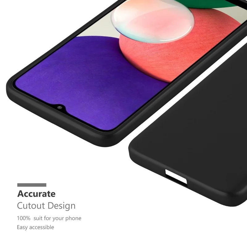 Cadorabo Hülle kompatibel mit Samsung Galaxy A22 5G Schutzhülle aus flexiblem TPU Silikon