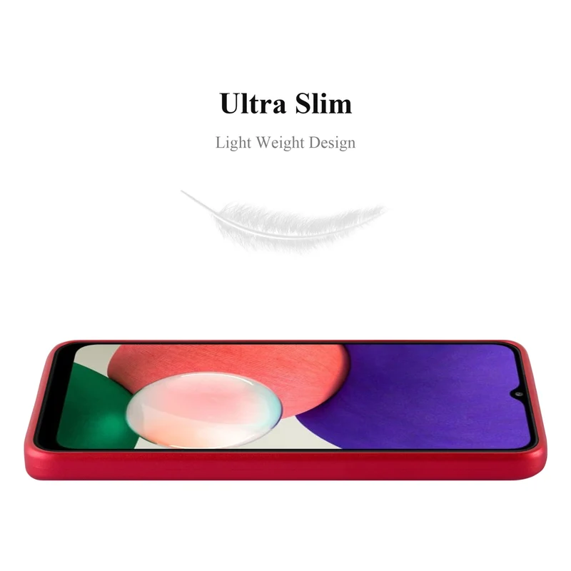 Cadorabo Hülle kompatibel mit Samsung Galaxy A22 5G Schutzhülle aus flexiblem TPU Silikon