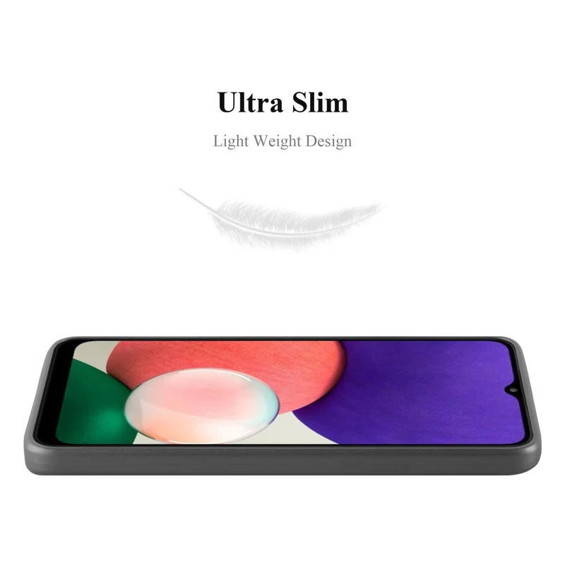 Cadorabo Hülle kompatibel mit Samsung Galaxy A22 5G Schutzhülle aus flexiblem TPU Silikon
