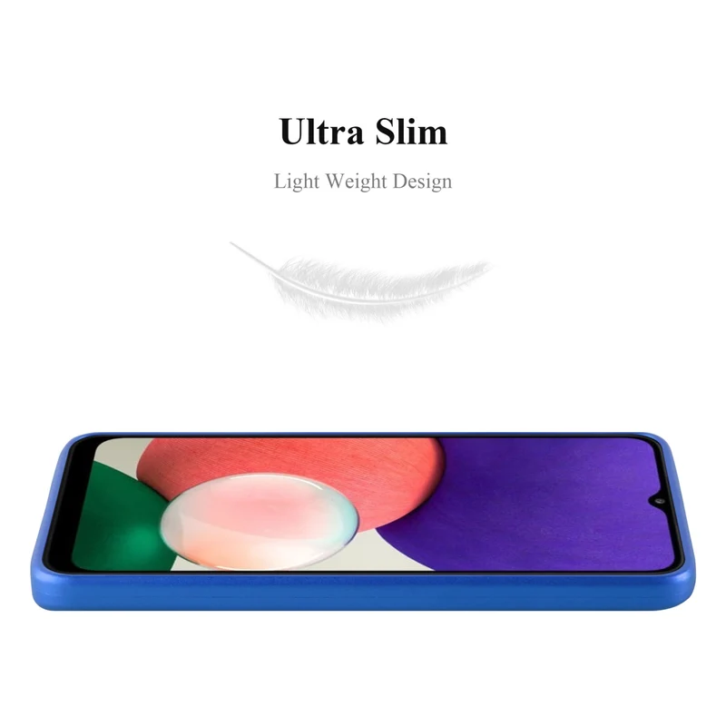 Cadorabo Hülle kompatibel mit Samsung Galaxy A22 5G Schutzhülle aus flexiblem TPU Silikon