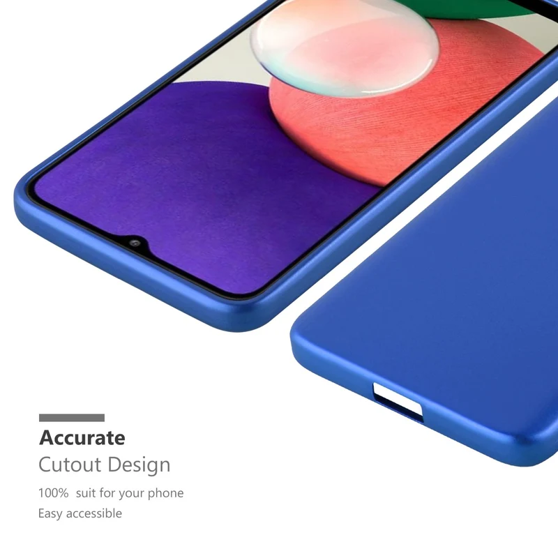 Cadorabo Hülle kompatibel mit Samsung Galaxy A22 5G Schutzhülle aus flexiblem TPU Silikon