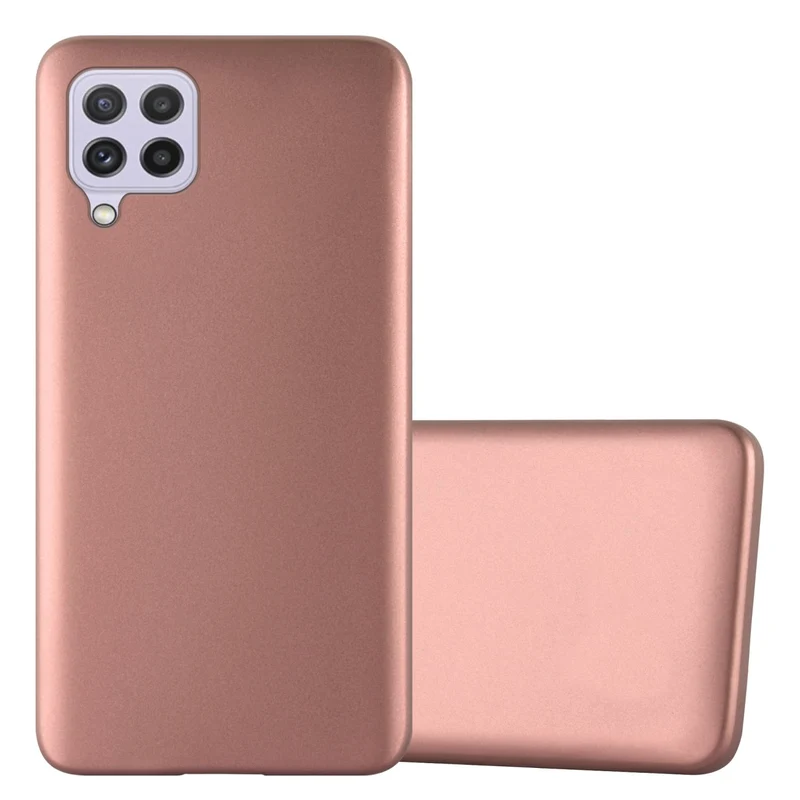 Cadorabo Hülle kompatibel mit Samsung Galaxy A22 4G / M22 / M32 4G Schutzhülle aus flexiblem TPU Silikon
