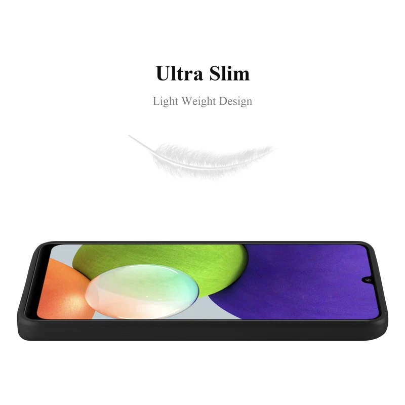 Cadorabo Hülle kompatibel mit Samsung Galaxy A22 4G / M22 / M32 4G Schutzhülle aus flexiblem TPU Silikon