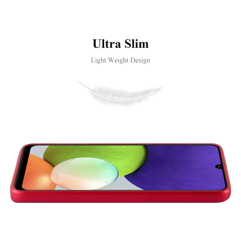Cadorabo Hülle kompatibel mit Samsung Galaxy A22 4G / M22 / M32 4G Schutzhülle aus flexiblem TPU Silikon