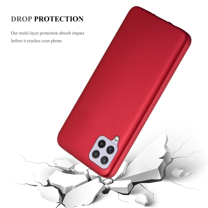 Cadorabo Hülle kompatibel mit Samsung Galaxy A22 4G / M22 / M32 4G Schutzhülle aus flexiblem TPU Silikon