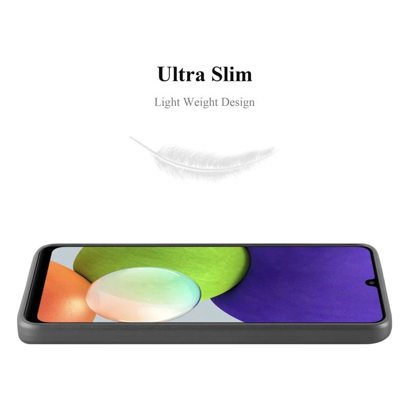 Cadorabo Hülle kompatibel mit Samsung Galaxy A22 4G / M22 / M32 4G Schutzhülle aus flexiblem TPU Silikon