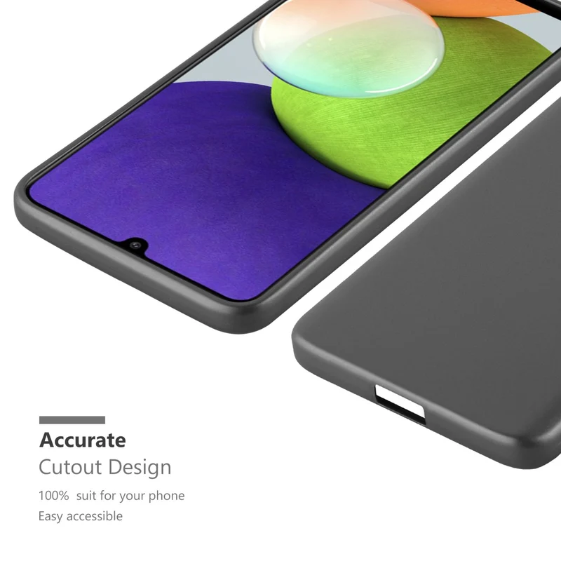 Cadorabo Hülle kompatibel mit Samsung Galaxy A22 4G / M22 / M32 4G Schutzhülle aus flexiblem TPU Silikon