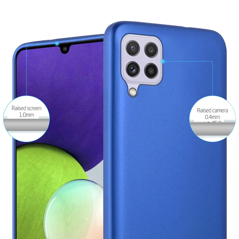 Cadorabo Hülle kompatibel mit Samsung Galaxy A22 4G / M22 / M32 4G Schutzhülle aus flexiblem TPU Silikon