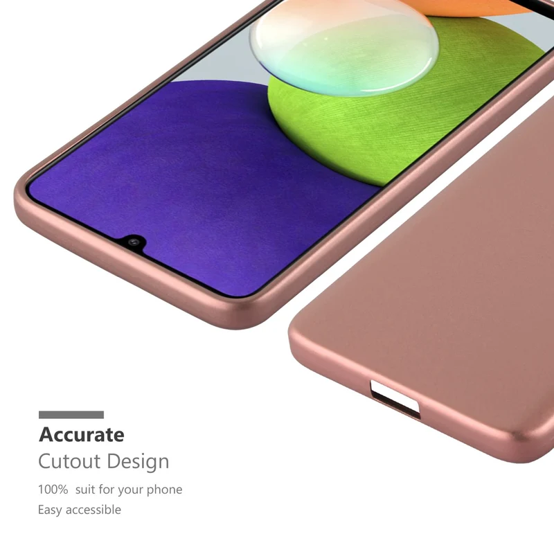 Cadorabo Hülle kompatibel mit Samsung Galaxy A22 4G / M22 / M32 4G Schutzhülle aus flexiblem TPU Silikon